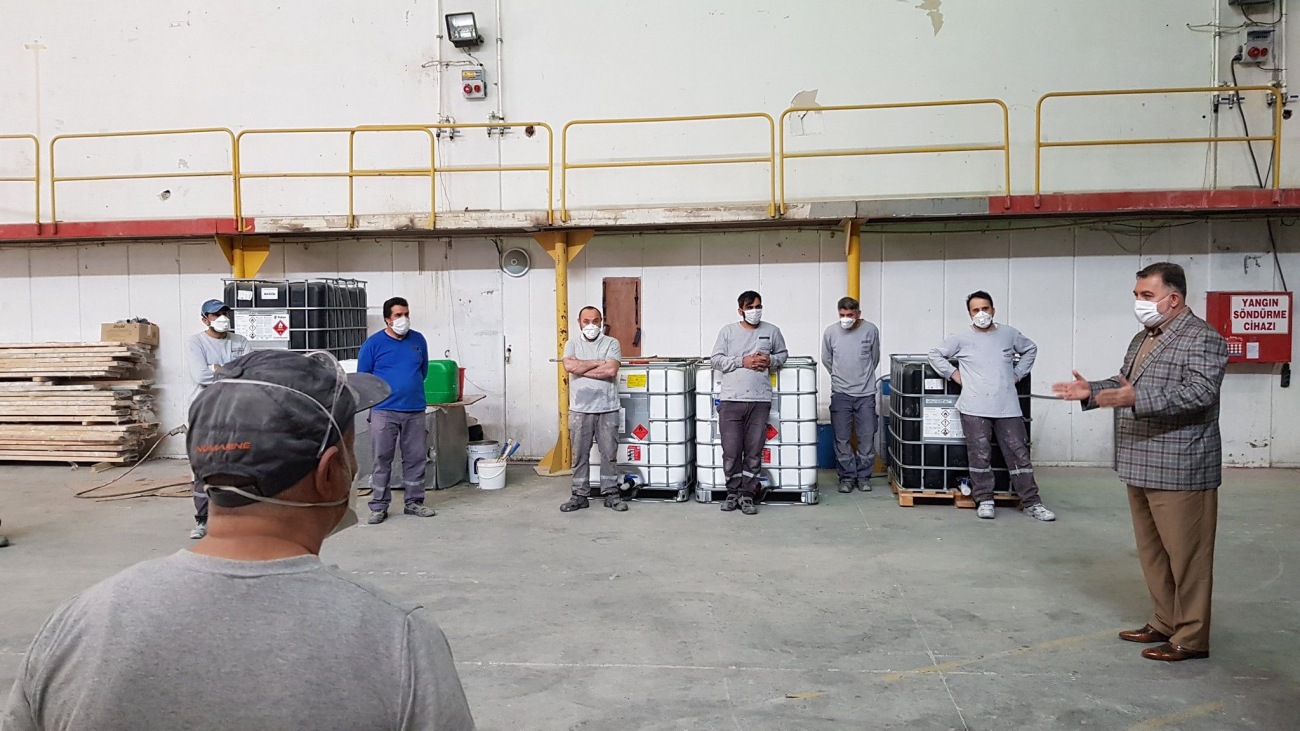 Genel Başkanımız Sn. H. Necip Nalbantoğlu’nun Numarine Ziyareti