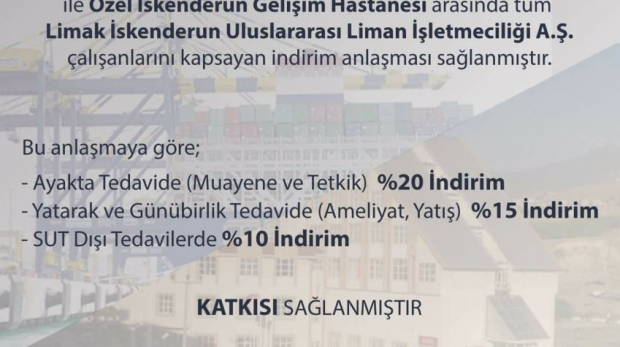 Özel İskenderun Gelişim Hastanesi